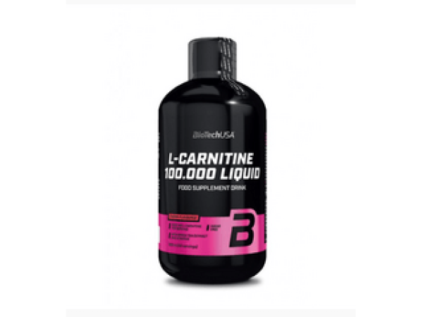 BiotechUSA L-Carnitine 100.000 Folyékony L-karitin, 500 ml, alma