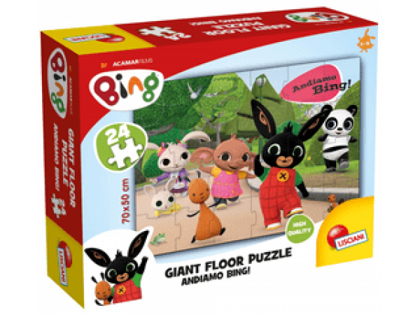 Andiamo Bing Floor puzzle, 24 db (LIS74709)