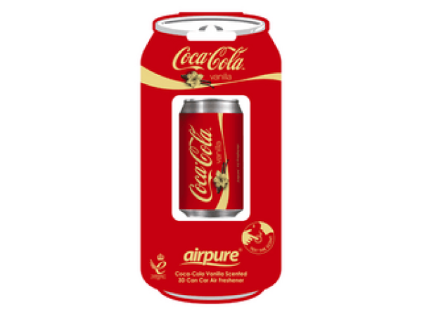 Airpure Illatosító, 3D dobozos üdítő - Coke vanília