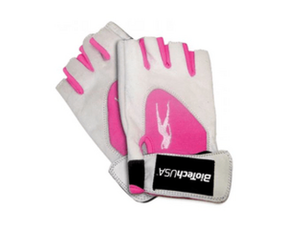 BioTech Lady 1 Női fehér-pink bőrkesztyű, XL