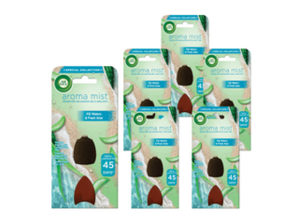 Air Wick Aroma Diffúzor utántöltő – Fidzsi lagúna és friss aloe 6x20ml