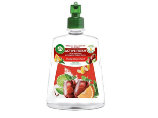 Air Wick Active Fresh utántöltő - Gyümölcsös Téli Puncs, 4 x 228 ml