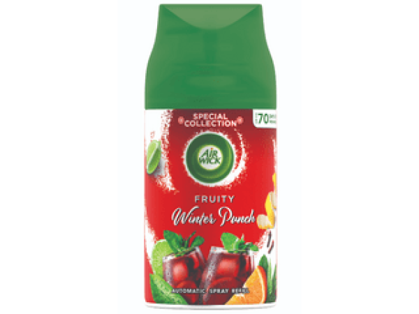 Air Wick Freshmatic Automata légfrissítő spray utántöltő - Gyümölcsös Téli Puncs 6x250ml