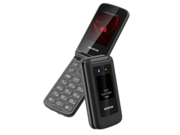 Aiwa FP-30/BK DualSIM Flip mobiltelefon, fekete
