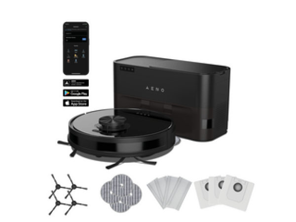 Aeno RC5S Robotporszívó, fekete (ARC0005S)