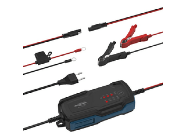 Ansmann ólom/LiFePO4 akkumulátor töltő 6-12V 2A