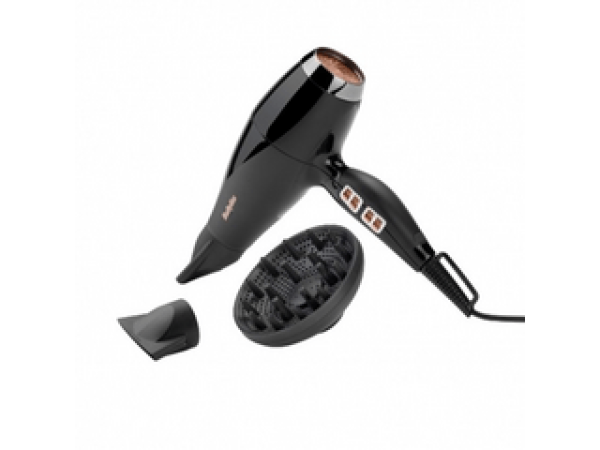 BaByliss 6716DE Air Power Pro Ionos hajszárító, fekete