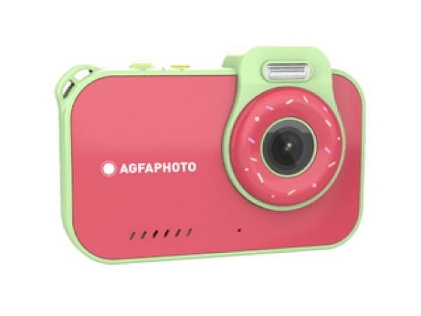 AgfaPhoto Photo Realikids 2 gyerekfényképezőgép, piros (AG-ARKCW2PK)