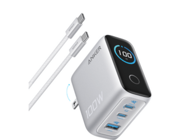 Anker 100W Hálózati töltő, 3 port (B121BG41)