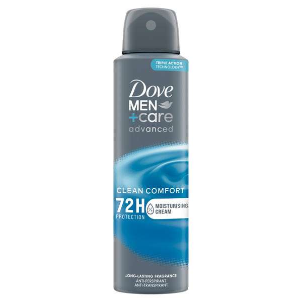 Dove Men+Care Clean Comfort dezodor - 150 ml