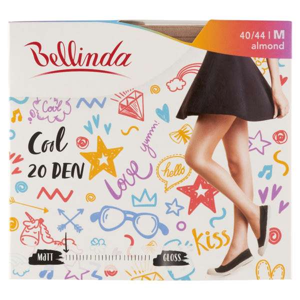 Bellinda Cool 20 Den Almond M Harisnya - 1 db
