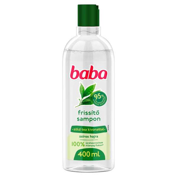 Baba sampon zöld tea kivonattal - 400 ml