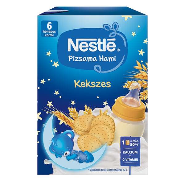 Nestlé Pizsama Hami Folyékony Gabonás Bébiétel Kekszes 6 Hónapos Kortól - 2x200 ml