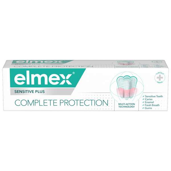 Elmex Sensitive Plus Complete Protection fogkrém - 75 ml