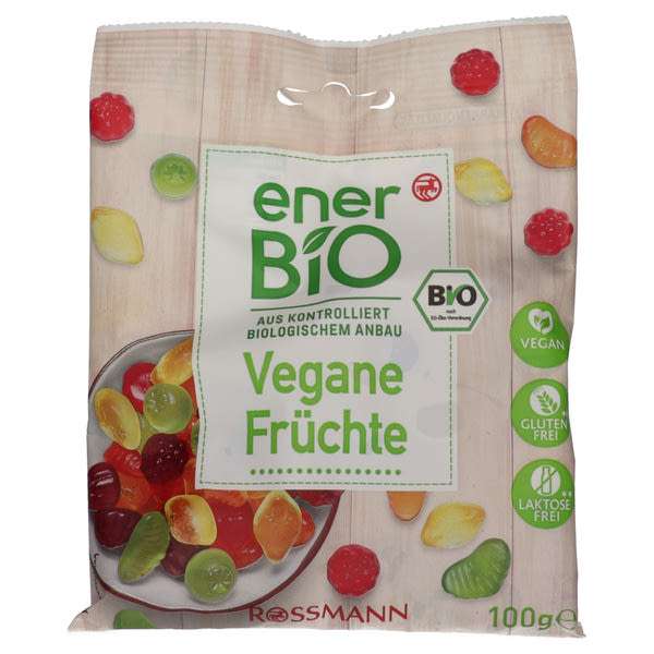 enerBio Gyümölcsös gumicukor - 100 g