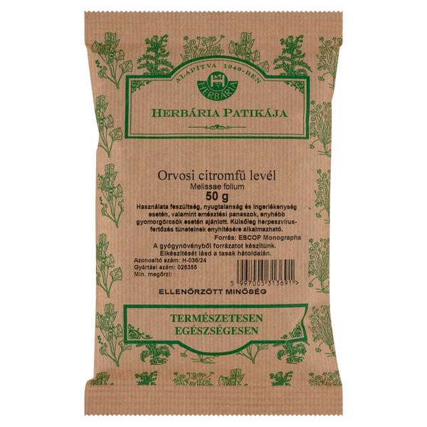 Herbária Orvosi citromfű levél - 50 g