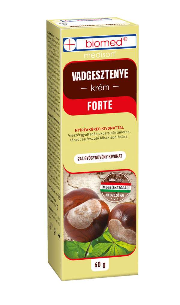 Biomed Vadgesztenye Forte krém - 60 g