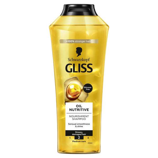 Gliss tápláló olaj sampon - 400 ml