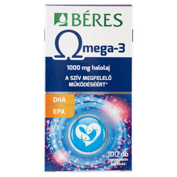 Béres Omega-3 lágyzselatin kapszula - 100 db