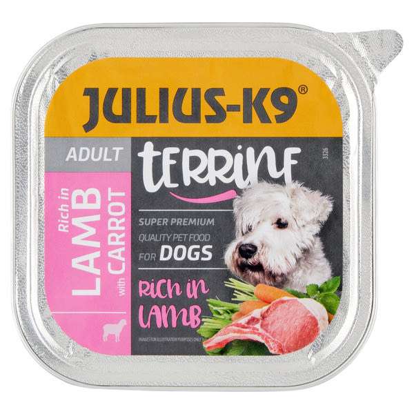 Julius-K9 alutál kutyáknak, bárány-sütőtök - 150 g