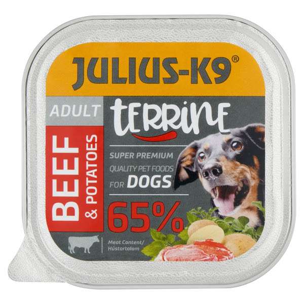 Julius-K9 alutál kutyáknak, marha-burgonya - 150 g