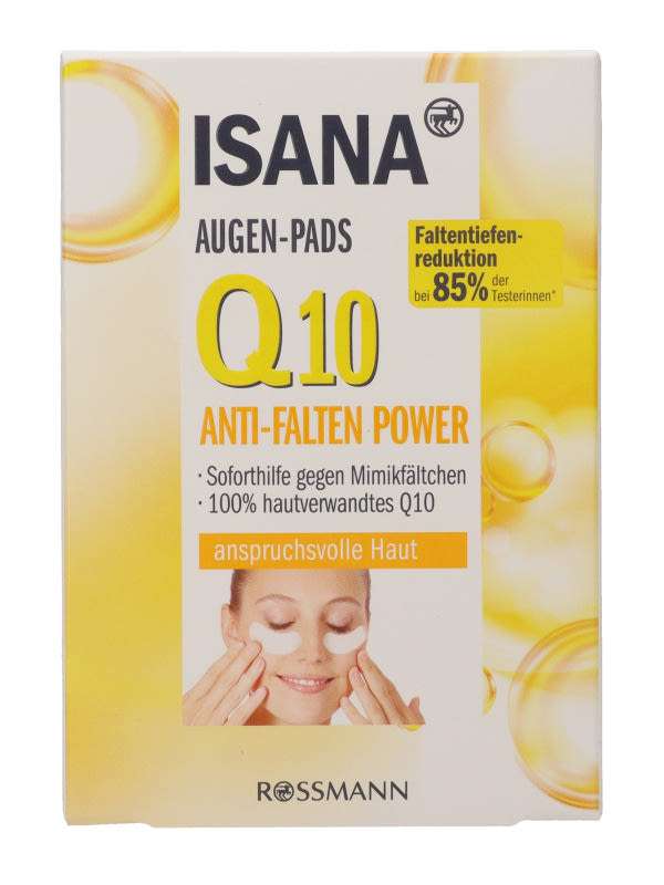 Isana revital Q10 szemkörnyék ápoló tapasz 6x2 - 12 db