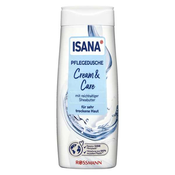 Isana Cream & Care tusfürdő - 300 ml