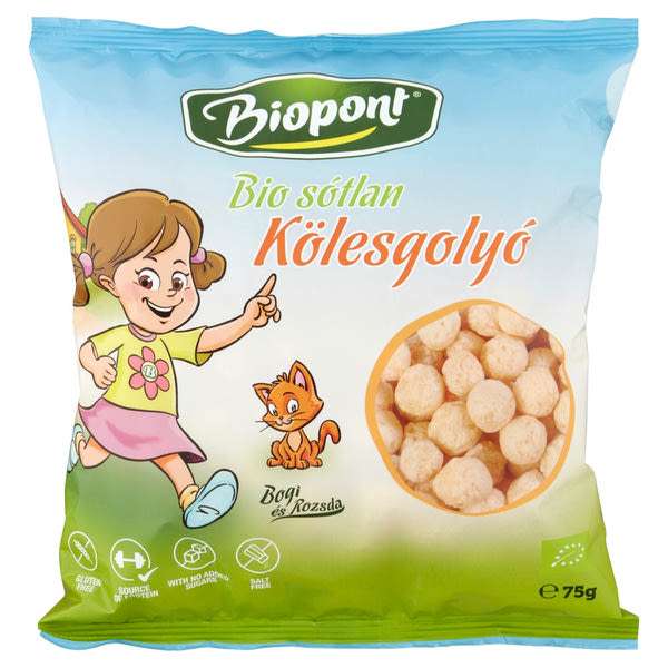 Biopont gluténmentes sótlan kölesgolyó - 75 g