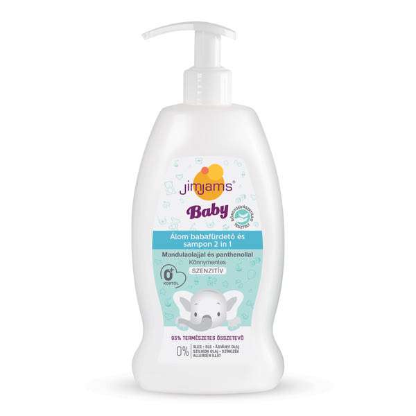 JimJams Baby Álom babafürdető és sampon 2in1 -  400 ml