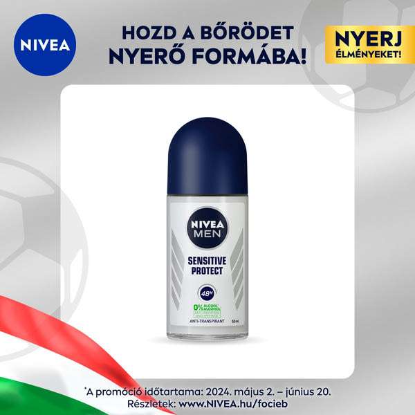 Nivea Men izzadásgátló golyós dezodor Sensitive Protect - 50 ml