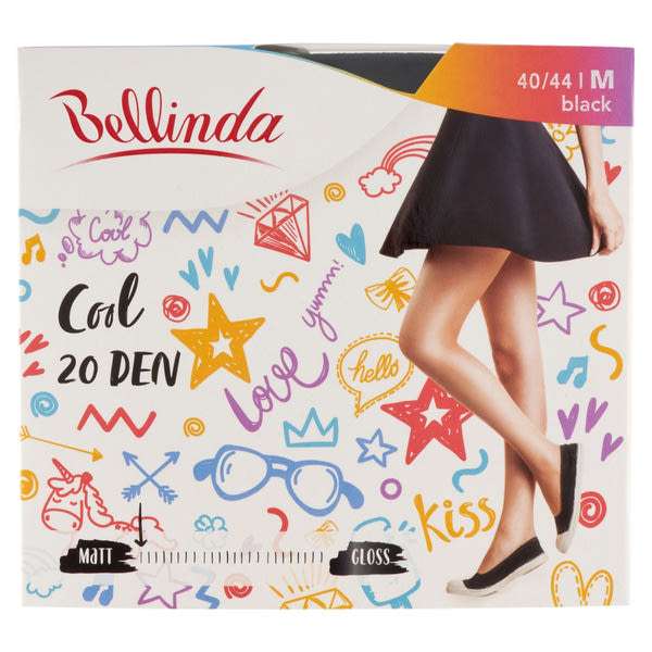 Bellinda Cool 20 Den Fekete M Harisnya - 1 db