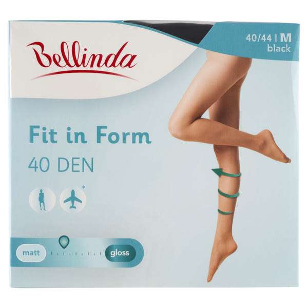 Bellinda Fit In Form Fekete M Harisnya - 1 db