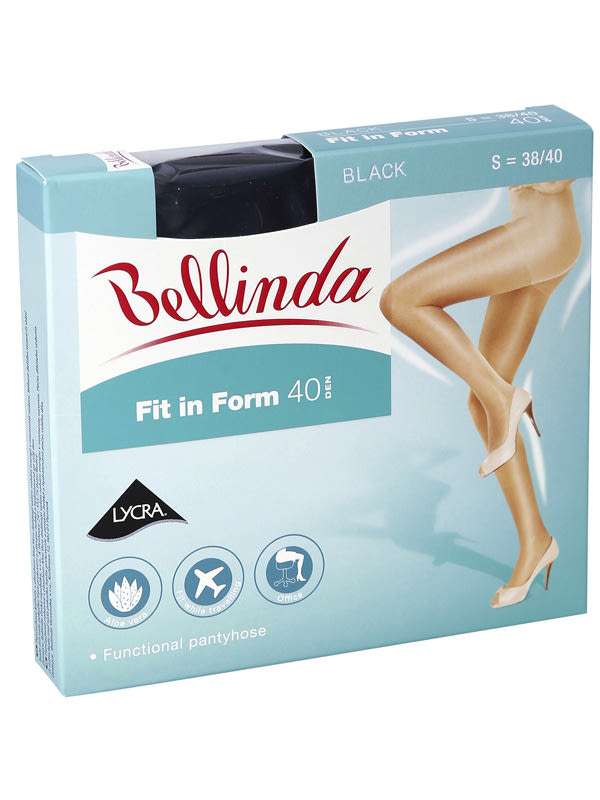 Bellinda Fit In Form Fekete S Harisnya - 1 db