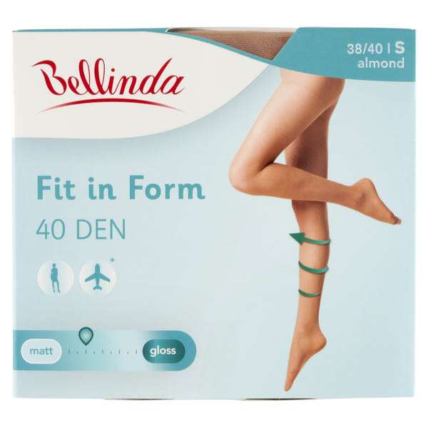 Bellinda Fit In Form harisnya, almond 40Den S - 1 db