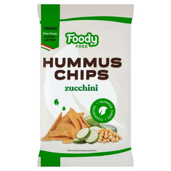 Foody free hummus chips cukkinivel - 50 g