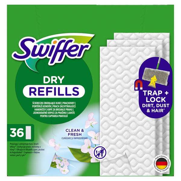 Swiffer Sweeper száraz utántöltő - 36 db