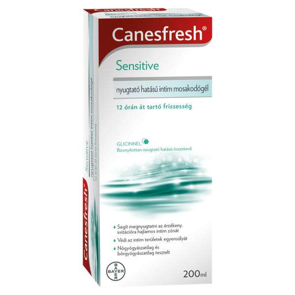 CanesFresh Sensitive intim mosakodógél - 200 ml