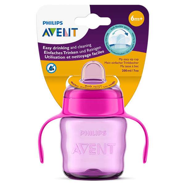 Philips Avent Varázsitató itatópohár védőkupakkal és fülekkel 6 hónapos kortól 200 ml-es - 1 db