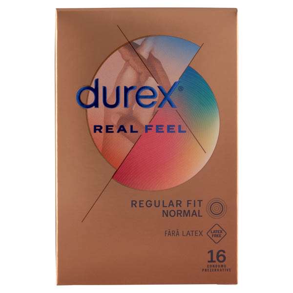 Durex Real Feel óvszer - 16 db