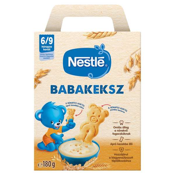 Nestlé babakeksz 6 hónapos kortól - 180 g