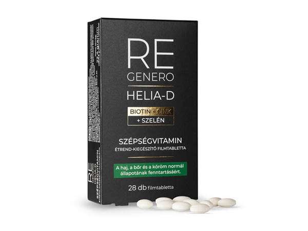 Helia-D Regenero Szépségvitamin étrend-kiegészítő filmtabletta - 28 db