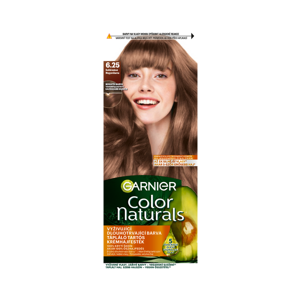 Garnier Color Naturals tartós hajfesték /6.25 mogyoróbarna - 112 ml