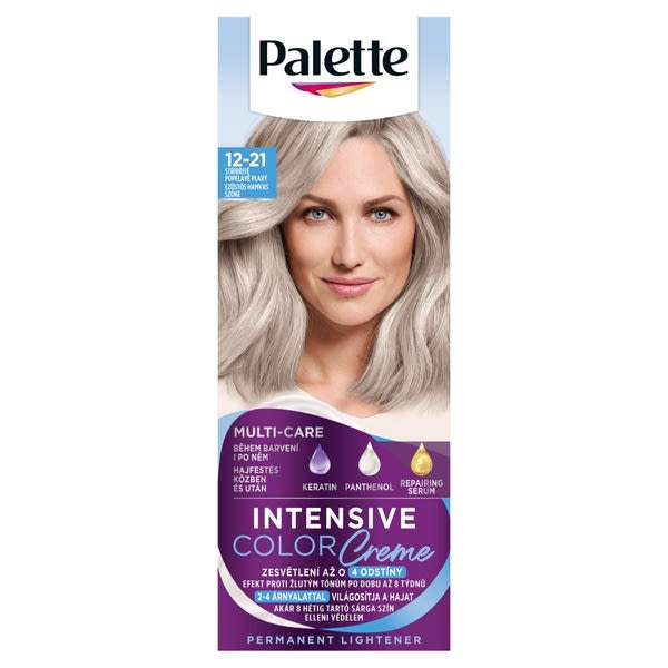 Palette Intensive Color Creme 12-21 ezüst hamvas szőke - 1 db