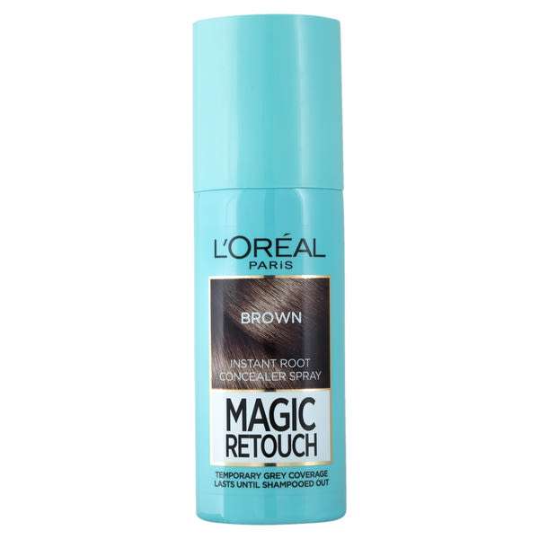 L'Oréal Paris Magic Retouch Hajtőszínező spray, barna 75 ml - 1 db