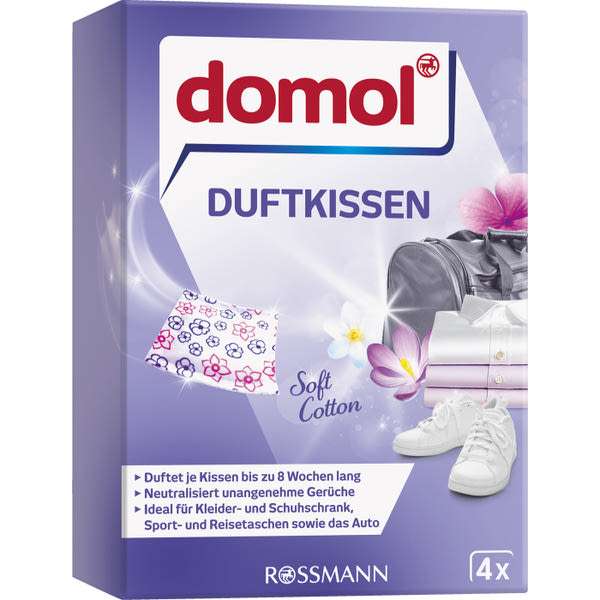 Domol Soft Cotton illatpárna - 4 db