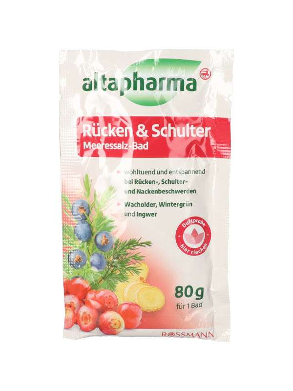 Altapharma fürdősó váll és hátfájásra - 80 g