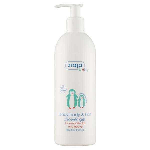 Ziaja baba tusfürdő testre és hajra, 6 hónapos kortól - 400 ml