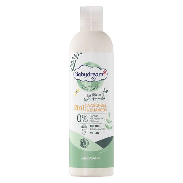 Babydream Natural mosakodó gél és sampon - 250 ml