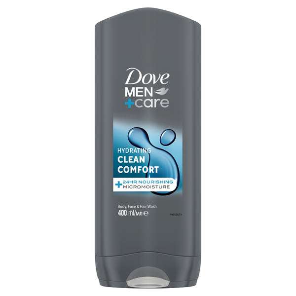 Dove Men+Care tusfürdő Clean comfort - 400 ml