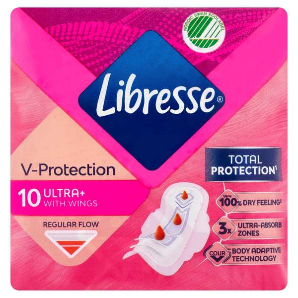 Libresse Ultra Normal egészségügyi betét - 10 db